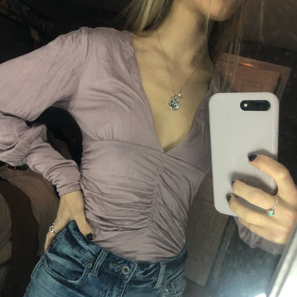 Mauve bodysuit